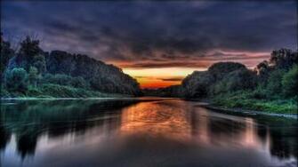 River Nile Night Look Wallpaper HD