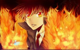 Tsuna Flame Reborn HD Wallpaper