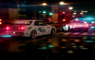 Need For Speed Heat Background City Wallpaper