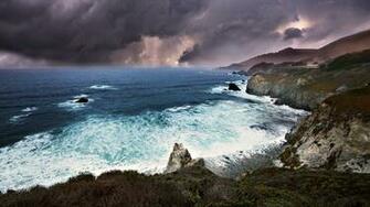 Wallpaper Storm Storms Waves Foam Summer Photo