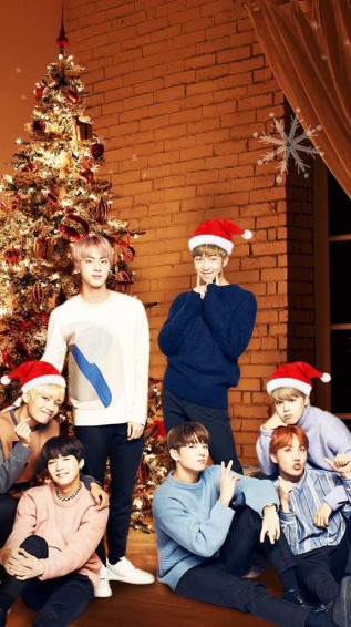Bts Christmas Wallpaper Army S Amino