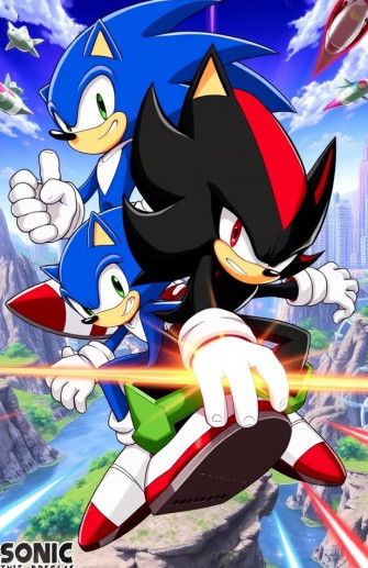 Sonic Shadow And Silver Wallpaper