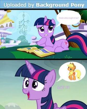 Applejack Is A Background Pony Know Your Meme