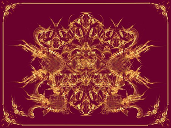 Gold On Dark Pink Wallpaper Desktop Background