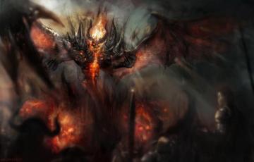 Dota Demon Nevermore Shadow Fiend Wallpaper HD