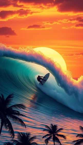 Cool Surfer Wallpaper