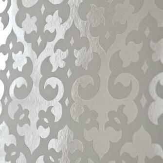 Brocade Home Foil Wallpaper Via Made By Girl