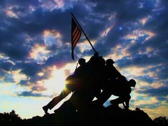 Iwo Jima Flag Raising Wallpaper