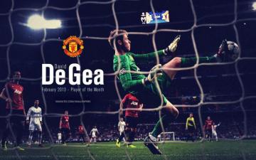 David De Gea Goalkeeper Wallpaper Football HD Background