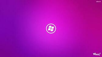 Windows Pink And Blue Shadow Full HD Wallpaper For Desktop