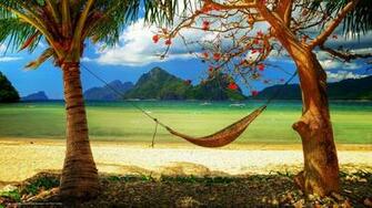 Caribbean Hammock Wallpaper Image Pictures Becuo