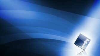 Abstracte Blauwe Achtergrond Met Logo Voor Pc