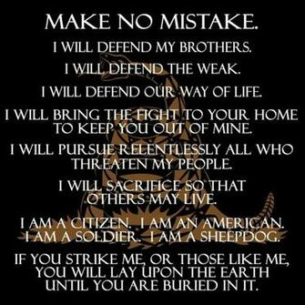Warrior Ethos Quotes Sayings Warriors