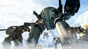 Lost Planet Mecha Mech Robot Robots Sci Fi Wallpaper Background