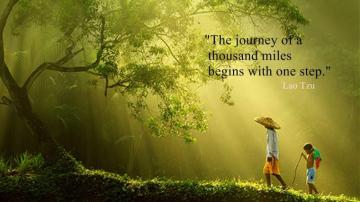Journey Lao Tzu Quotes Wallpaper Baltana
