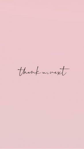Phone Celular Wallpaper Thank U Next Simple