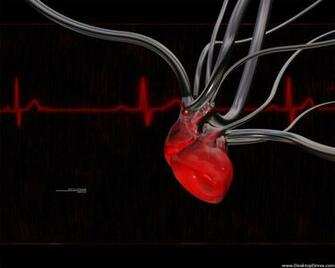 Desktop Wallpaper 3d Background Heart Of The Machine