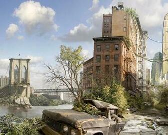 Postapocalyptic Science Fiction Wallpaper Art HD