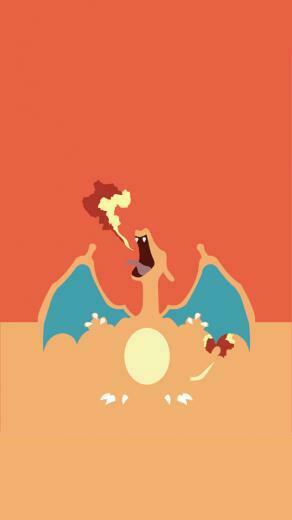 Pokemon Fire iPhone Wallpaper