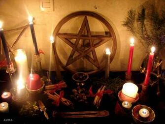 Blessed Yule Wallpaper Altar By Kinkyalechan