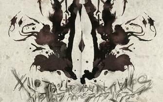 Dead Space Inkblot Wallpaper Stock Photos