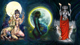 Triple Moon Goddess Desktop By Tessnightoak