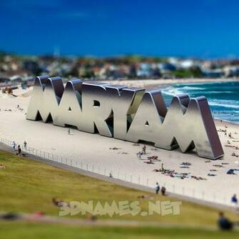 Pre Of Bondi Beach For Name Maryam