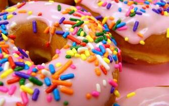 Sweets Candies Wallpaper Donuts