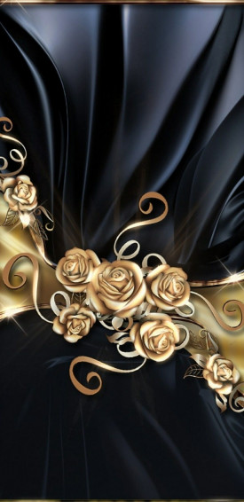 Black And Gold Wallpaper