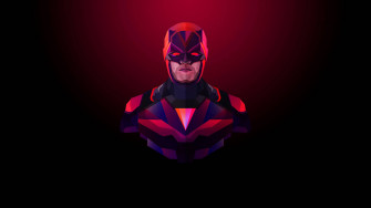 Futuristic Daredevil In Vertex Image 7shz06ic34z11bbs Wallpaper