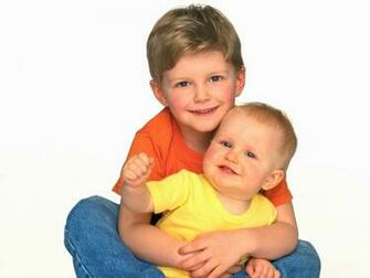 Cute Kids Playing Wallpaper