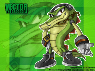 Vector The Crocodile Wallpaper By Yuski