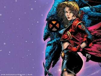 Husk Marvel Girl Wallpaper