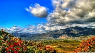 Landscape HDr Wallpaper Autumn Mountain