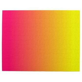Yellow Orange Pink Ombre Puzzle