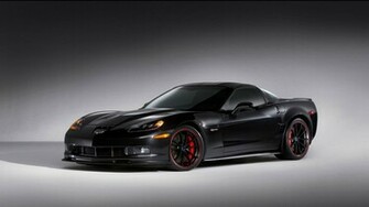 Corvette C6 Z06 Black Wheels C5 Wallpaper Picture