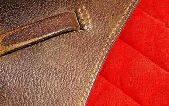 Red Velvet And Leather Wallpaper