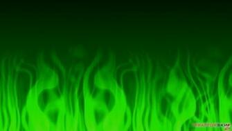 Green Flame Wallpaper
