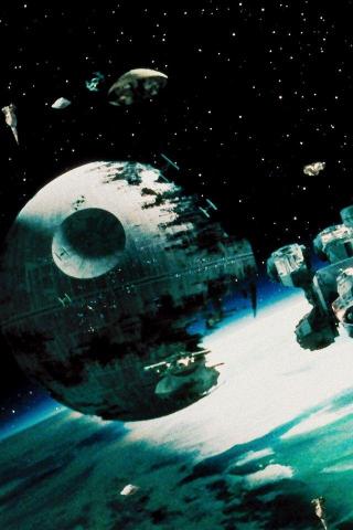 Starwars Return Of The Jedi iPhone Background Vintage Star