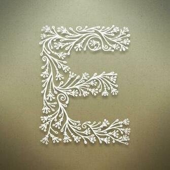 Alphabet Letter E HD Wallpaper