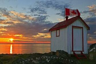 Computer Background Stock Photo Of A Canadian Flag Waving On An
