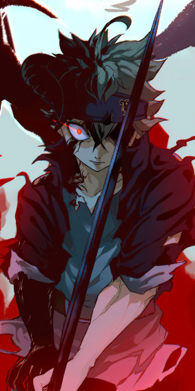Anime Black Clover Asta Phone HD Wallpaper