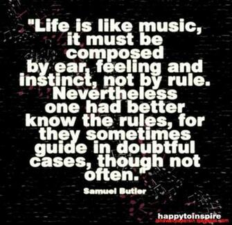 Cool Life Music Quote Wallpaper HD