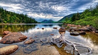 Lake HDr Wallpaper