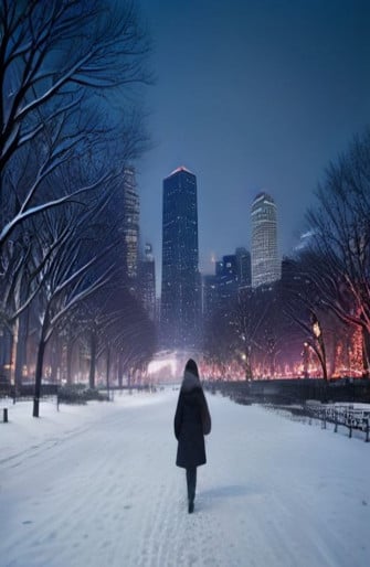 New York City Winter Wallpaper