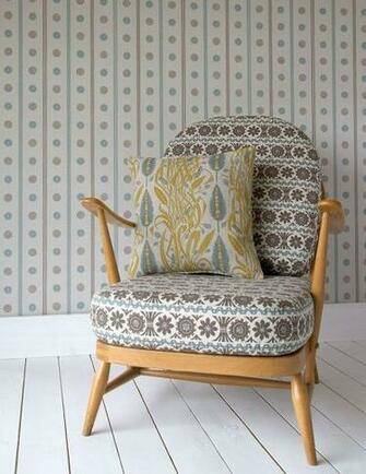 Spey Stripe A Wallpaper By Angie Lewin For St Jude S