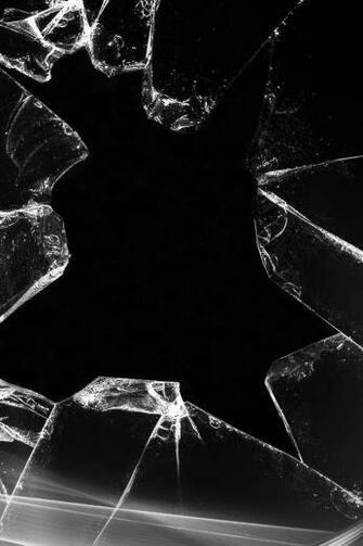 Broken Glass iPhone Wallpaper More Black Background