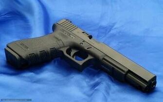 Wallpaper Glock Gun Weapon Elongation Desktop