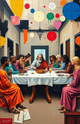 The Last Supper Wallpaper