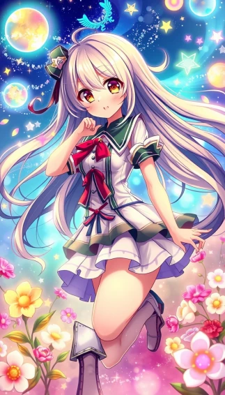 Anime Girl Mobile Wallpaper